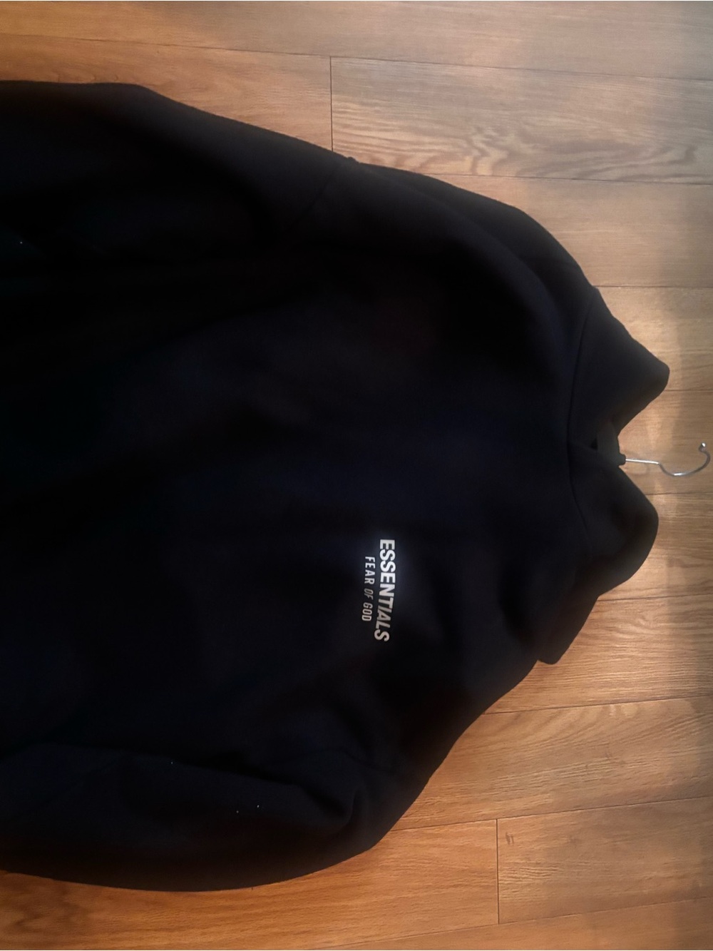 Fear of God ESSENTIALS Men’s Black Crewneck Sweater